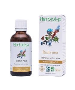 Extrait de plante fraîche - Radis noir BIO - Raphanus sativus niger BIO, 50 ml